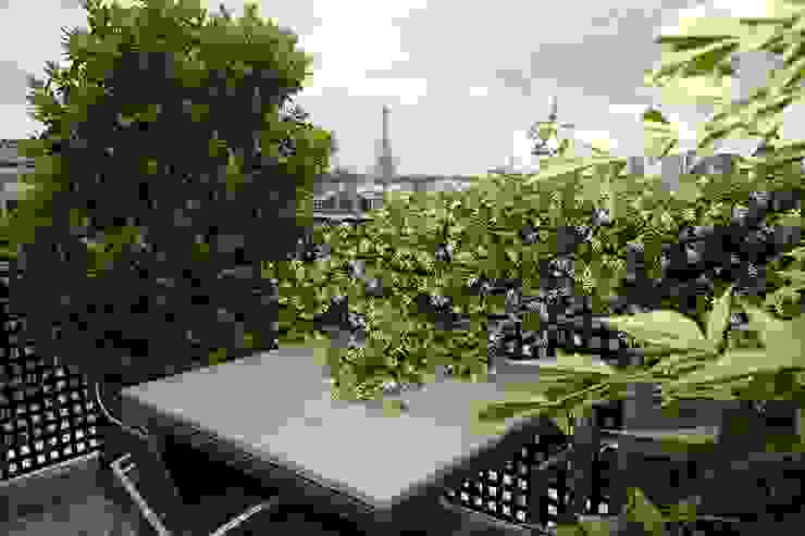 Scènes d'extérieur Balcone, Veranda & Terrazza in stile moderno