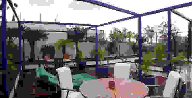 Scènes d'extérieur Balcone, Veranda & Terrazza in stile moderno