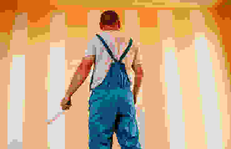 Professional painters Quartos modernos por Builders Archway Moderno