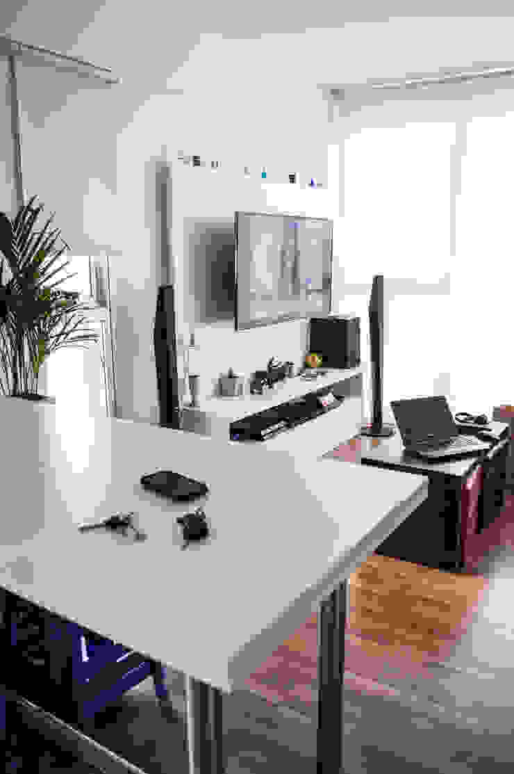 MinBai Living roomTV stands & cabinets Wood White