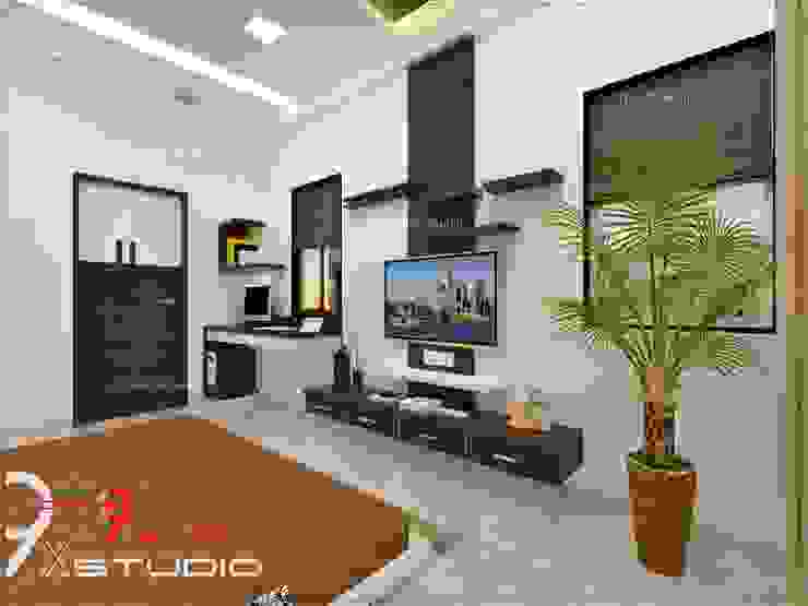 Bedroom designs, Desig9x Studio Desig9x Studio Modern style bedroom Furniture,Plant,Television,Picture frame,Houseplant,Comfort,Wood,Interior design,Flooring,Floor