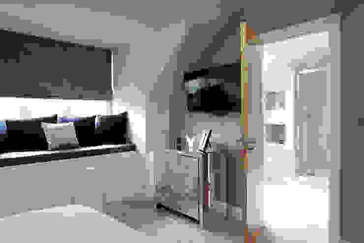 New Build Contemporary Interior Design Ealing Quirke McNamara Спальня