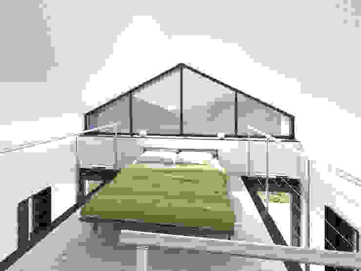 Soppalco - letto 3d-arch Camera da letto moderna camera da letto mansarda,letto a soppalco
