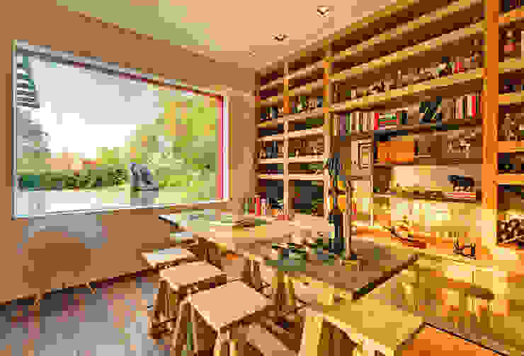 Lopez Duplan Arquitectos Modern Living Room