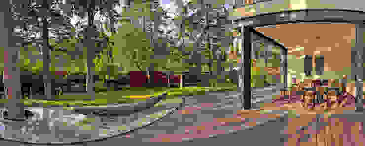 Lopez Duplan Arquitectos Balkon, Beranda & Teras Modern