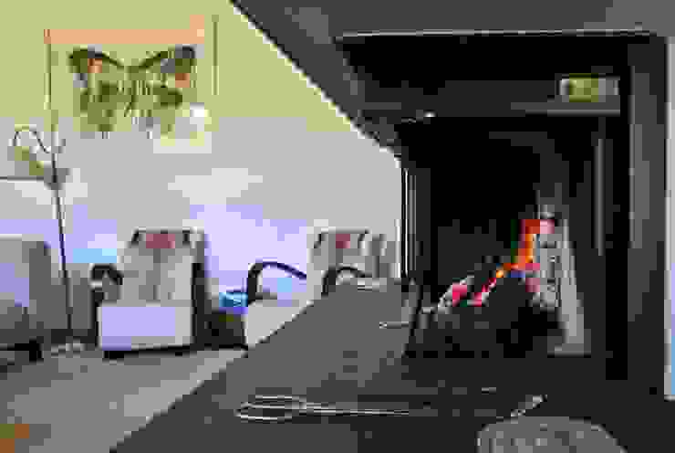 é ar quitectura Salas / recibidores Metal Negro