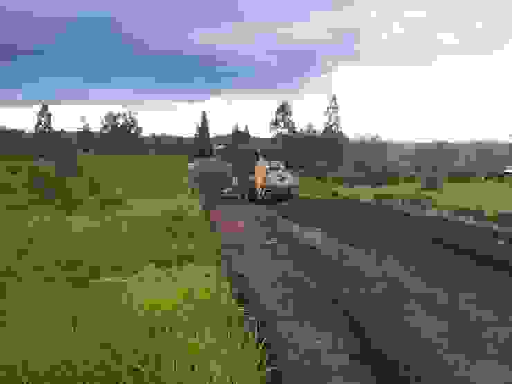 Apertura de calle interna Casas rurales de Comma - Oficina de arquitectura Rural