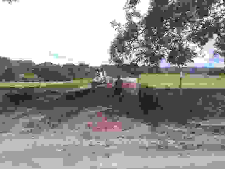 Apertura de calle interna Casas rurales de Comma - Oficina de arquitectura Rural