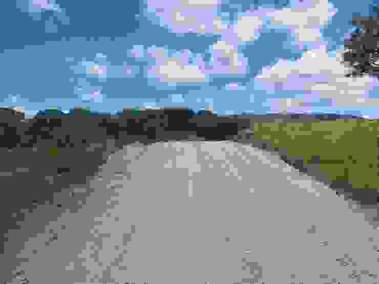 Enripiado calle interna Casas rurales de Comma - Oficina de arquitectura Rural