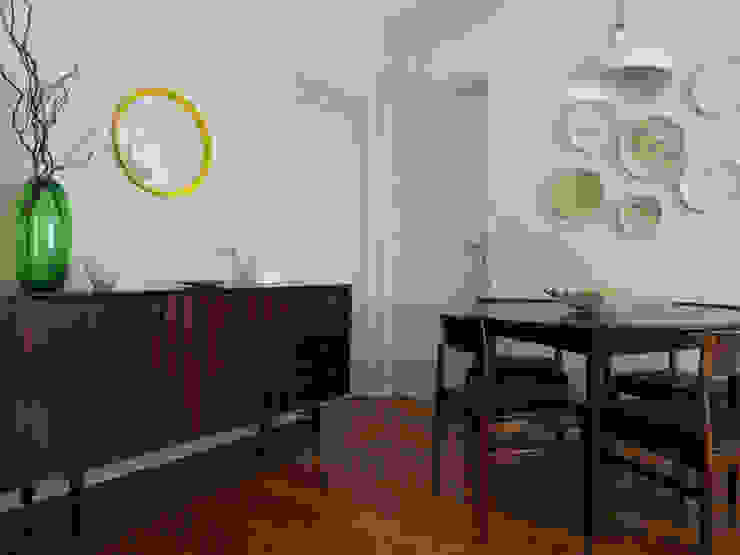 Eclectic style dining room by MUDA Home Design Eclectic