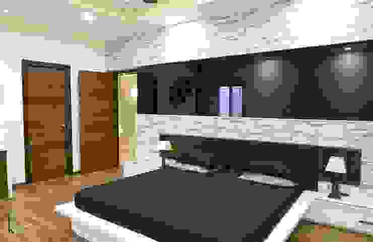 Childern's Bed Room KREATIVE HOUSE Modern Bedroom Plywood Black