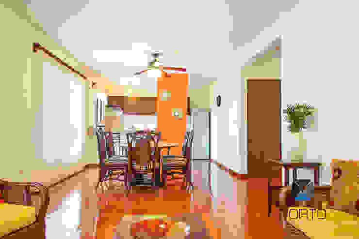 PORTO Arquitectura + Diseño de Interiores Colonial style dining room