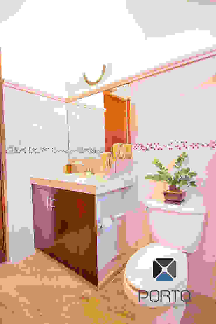 PORTO Arquitectura + Diseño de Interiores Colonial style bathroom