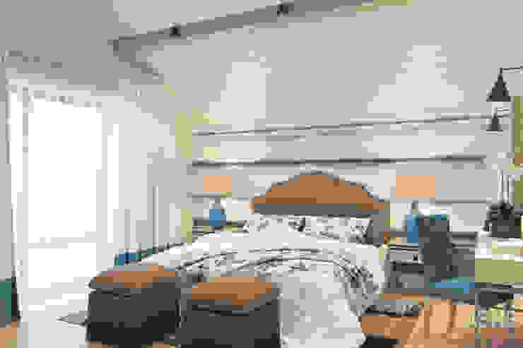 Дизайн интерьера коттеджа, Студия авторского дизайна ASHE Home Студия авторского дизайна ASHE Home Ausgefallene Schlafzimmer