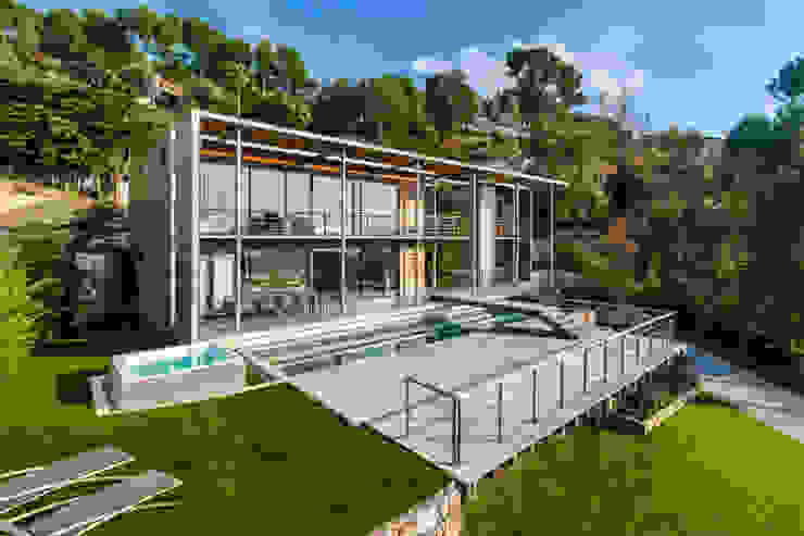Maison D, didier becchetti architectes didier becchetti architectes Moderne huizen