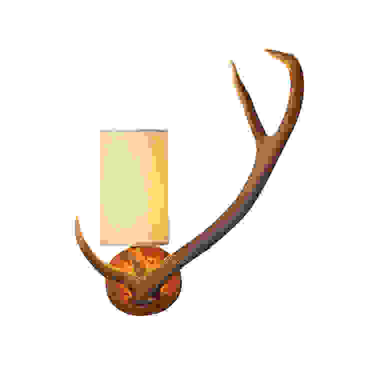 Antler Wall Light (Right) Socket Store Wände & Böden im Landhausstil