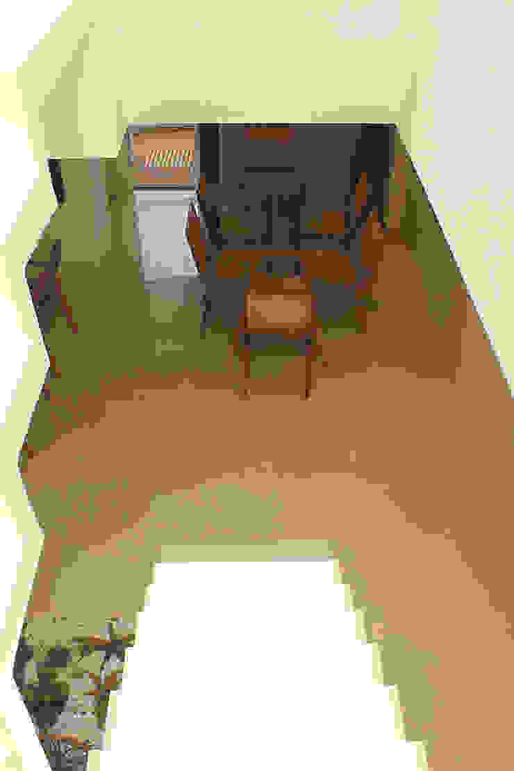 Julia Queima Arquitetura 모던스타일 복도, 현관 & 계단