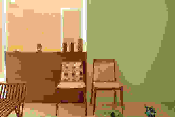 Julia Queima Arquitetura 모던스타일 다이닝 룸