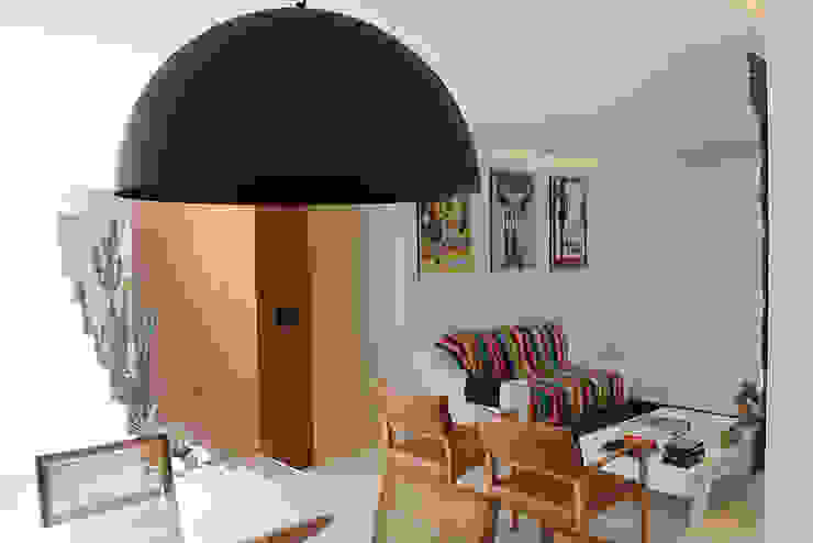 Julia Queima Arquitetura 모던스타일 미디어 룸