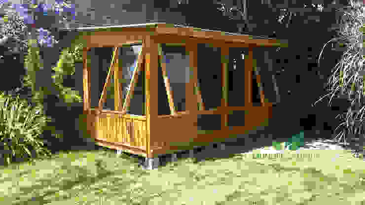 JARDÍN DE INVIERNO / LIVING EXTERIOR, Mundo Garden Mundo Garden Minimalistischer Wintergarten