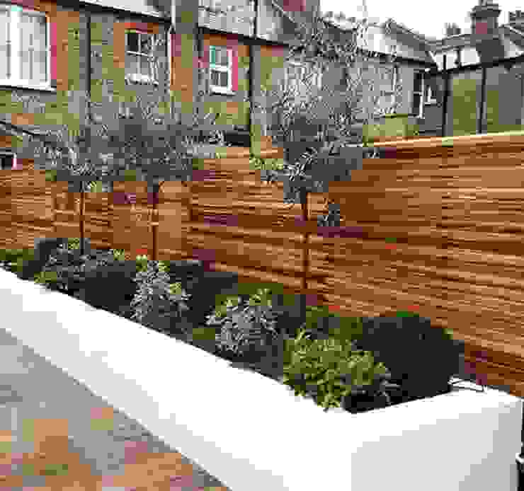 Raised Flower Beds and Ever Greens by IS AND REN STUDIOS LTD