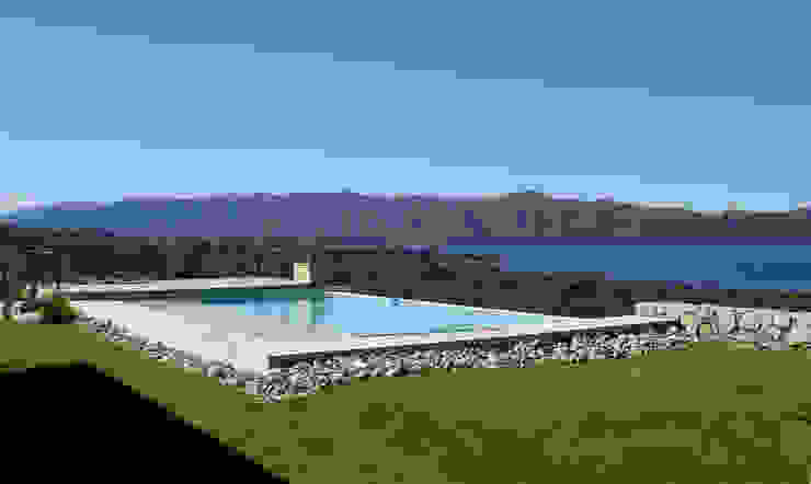 Casa Lago renziravelo Kolam Renang Modern