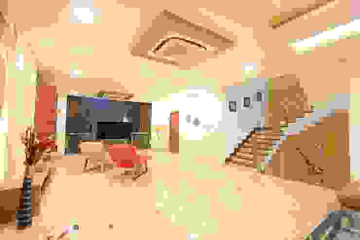 Family room Ansari Architects Modern Living Room