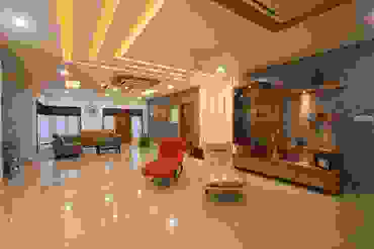 Family room Ansari Architects Modern Living Room