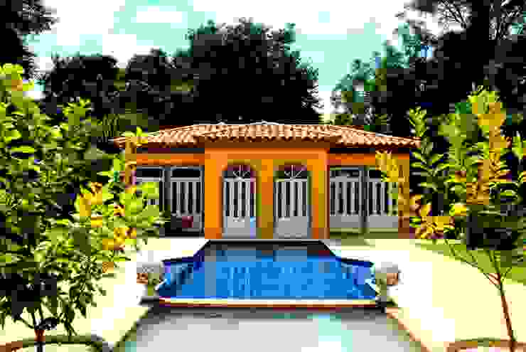Marcelo Bicudo Arquitetura Kolam Renang Gaya Kolonial