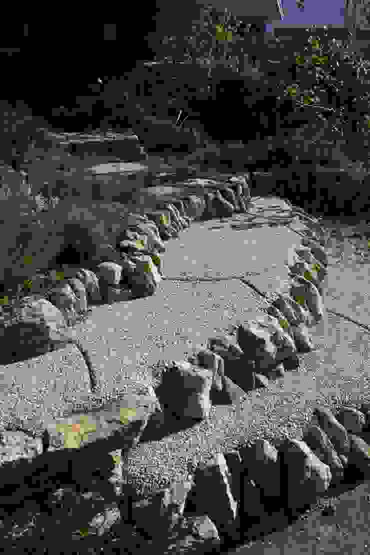 葉山M邸 庭のクニフジ สวน