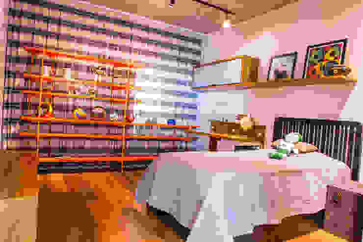 Residencia Domm Arquitetura Domm Arquitetura Ltda غرفة نوم