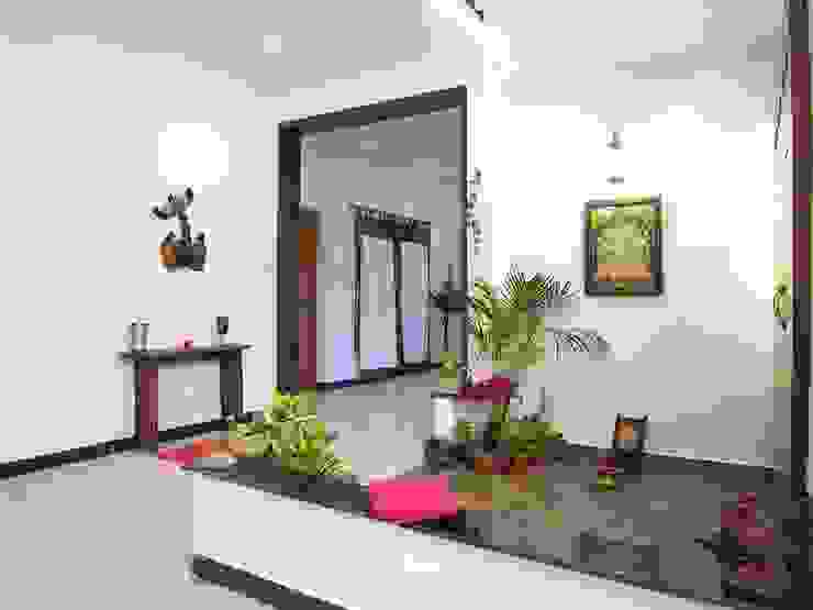 pooja room Ansari Architects Modern living room