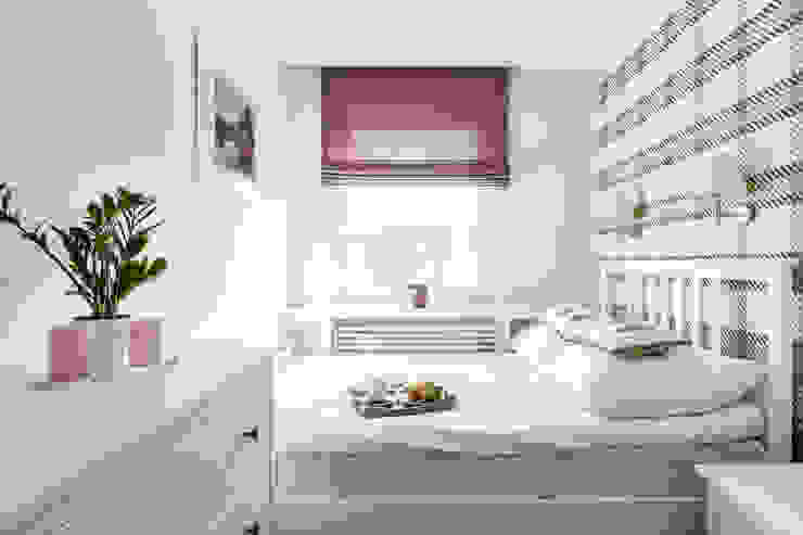 MIESZKANIE WAKACYJNE STYL PROWANSALSKI – AVIATOR – GDAŃSK, Anna Serafin Architektura Wnętrz Anna Serafin Architektura Wnętrz Mediterranean style bedroom