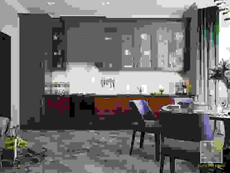 derevo v dizajne sovremennoj kuhni homify