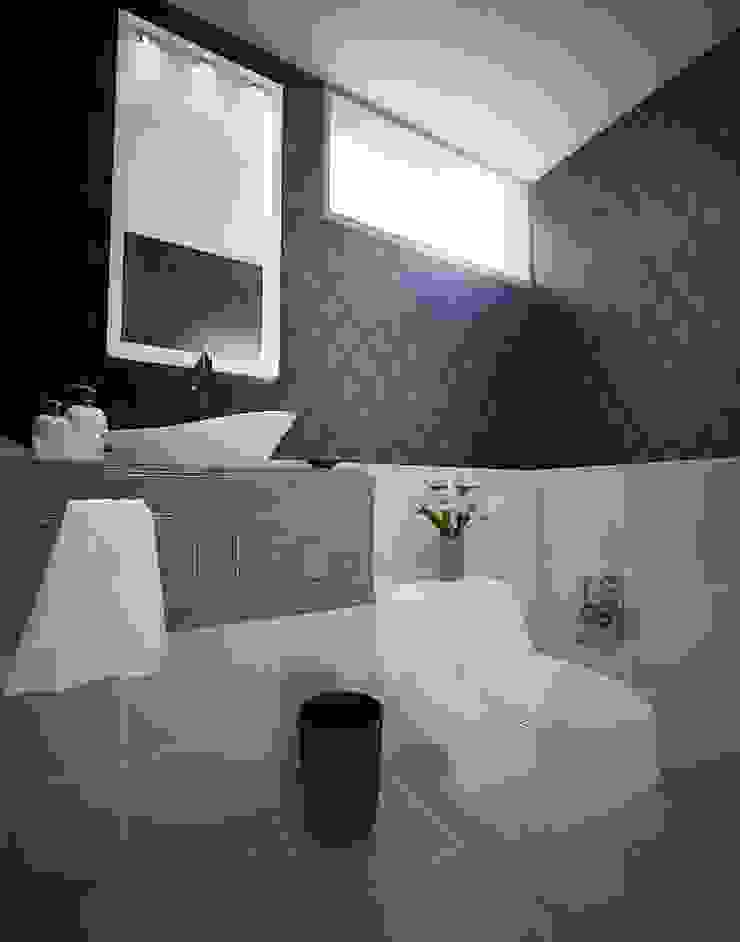 Proyecto en San Andrés, Trujillo Modern bathroom by Arquitectura y diseño 3d- J.C.G Modern