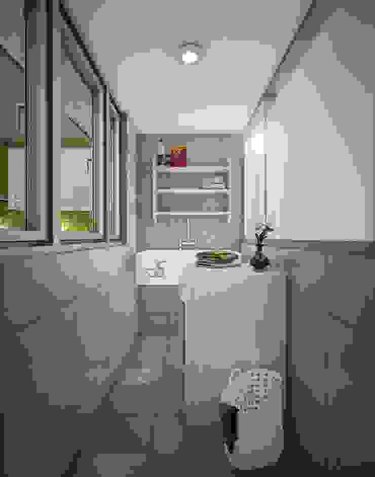 Proyecto en San Andrés, Trujillo Modern bathroom by Arquitectura y diseño 3d- J.C.G Modern