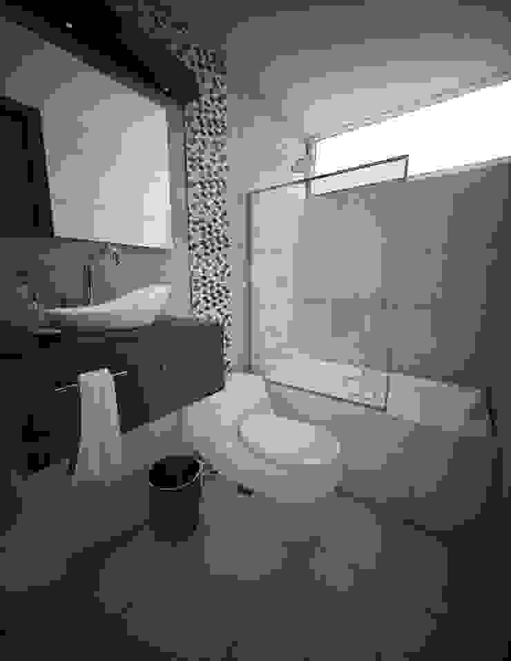 Proyecto en San Andrés, Trujillo Modern bathroom by Arquitectura y diseño 3d- J.C.G Modern