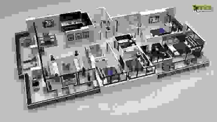 Architectural 3D Floor Plan | Interior Designer Yantram Animation Studio Corporation container house,Interior Design Rend,Floor Plan Modeling,interiors,exteriors,Walk-through,Animation