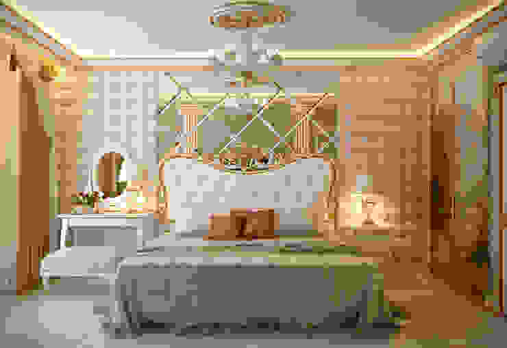 Студия интерьерного дизайна happy.design Classic style bedroom