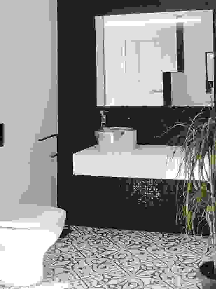 NEOCIM Patch Classic Noir homify Phòng tắm phong cách hiện đại gốm sứ ceramics,ceramic tiles,bath floor,bathroom floor,bathroom walls,bathroom,bath,Decoration