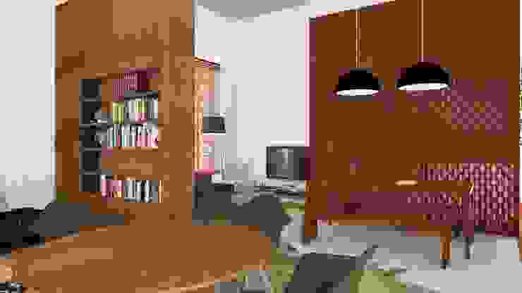 Atmosferas | Projecto de Interiores Paula Gouveia Salas de estar industriais por IDesign.art by Paula Gouveia Industrial