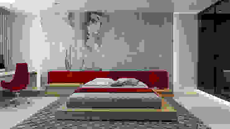 homify Industrial style bedroom