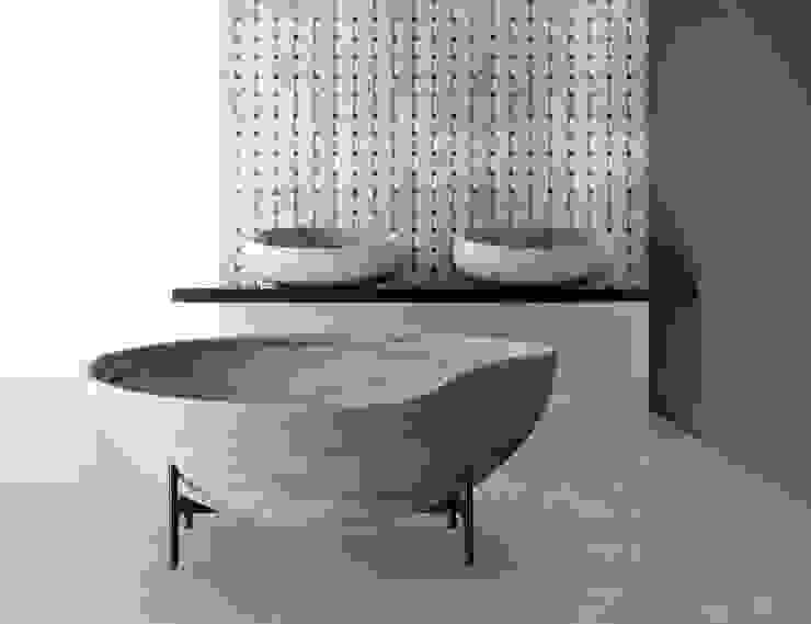 KORA, Marble’s lightness, Kreoo Kreoo Modern bathroom Marble White Bathtubs & showers