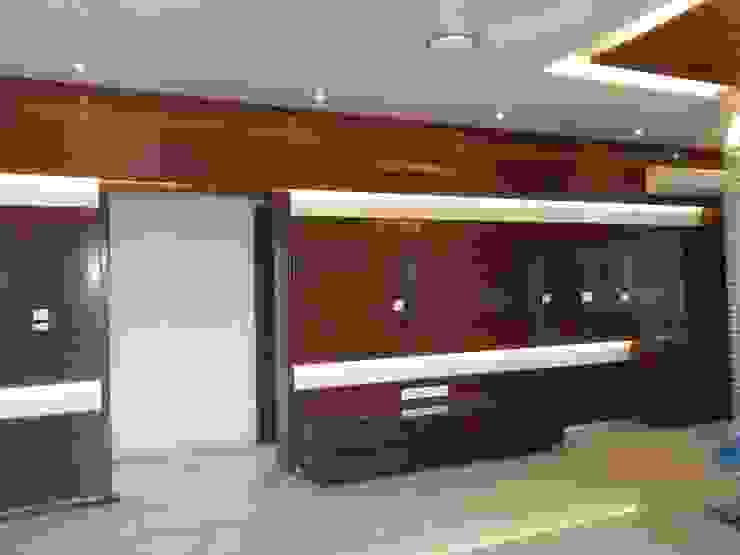 Mr. Jain House homify Modern living room