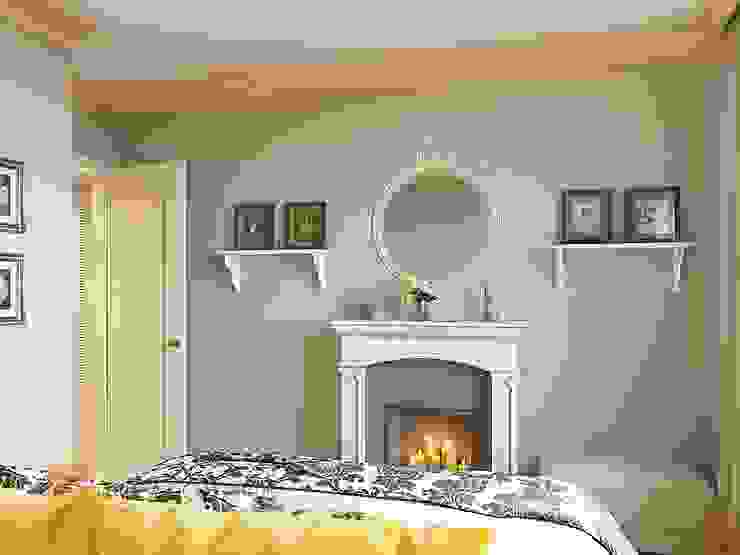 Студия Павла Полынова Classic style bedroom