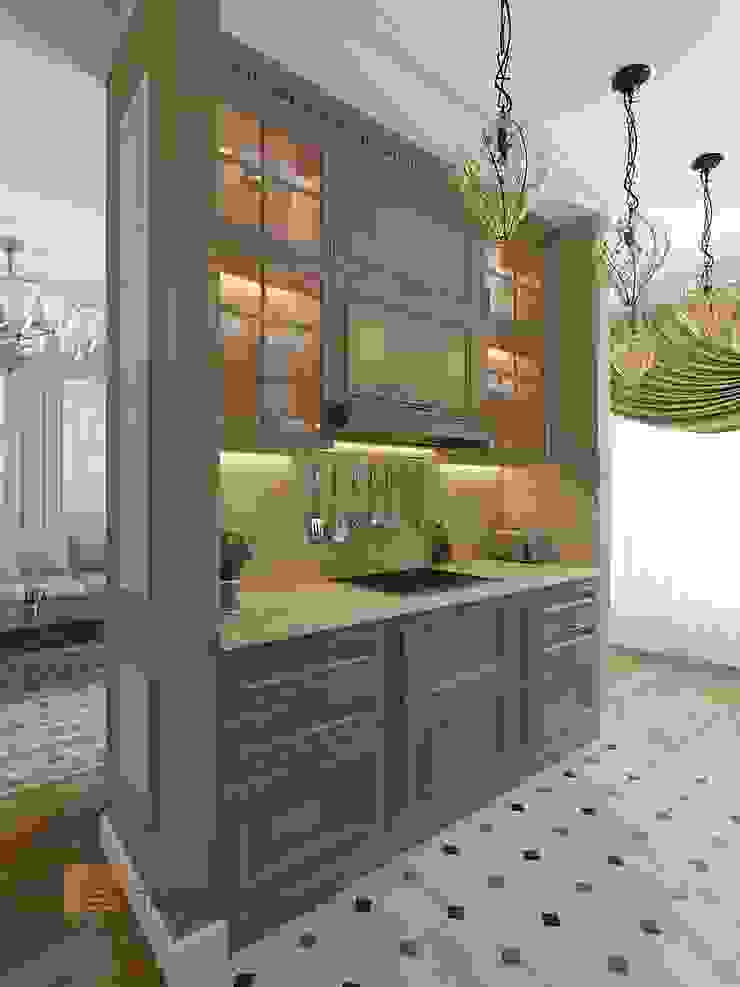 Cozinhas clássicas por Студия Павла Полынова Clássico