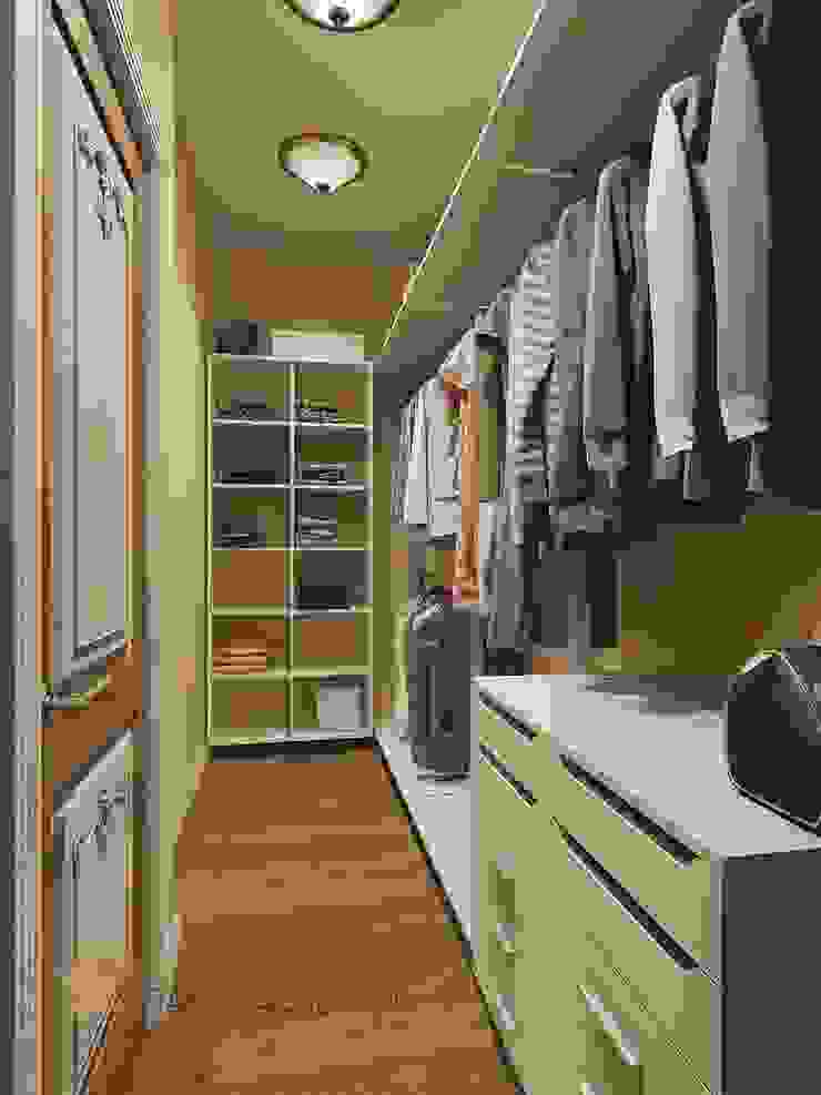 Closets clássicos por Студия Павла Полынова Clássico