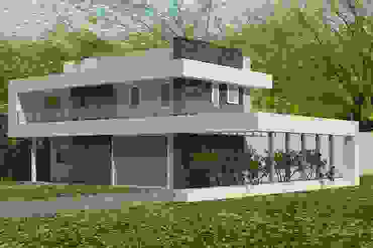 arquitectura siglo XXI Дома в стиле минимализм