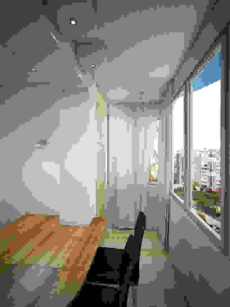 Дизайн студия Александра Скирды ВЕРСАЛЬПРОЕКТ Cocinas de estilo minimalista