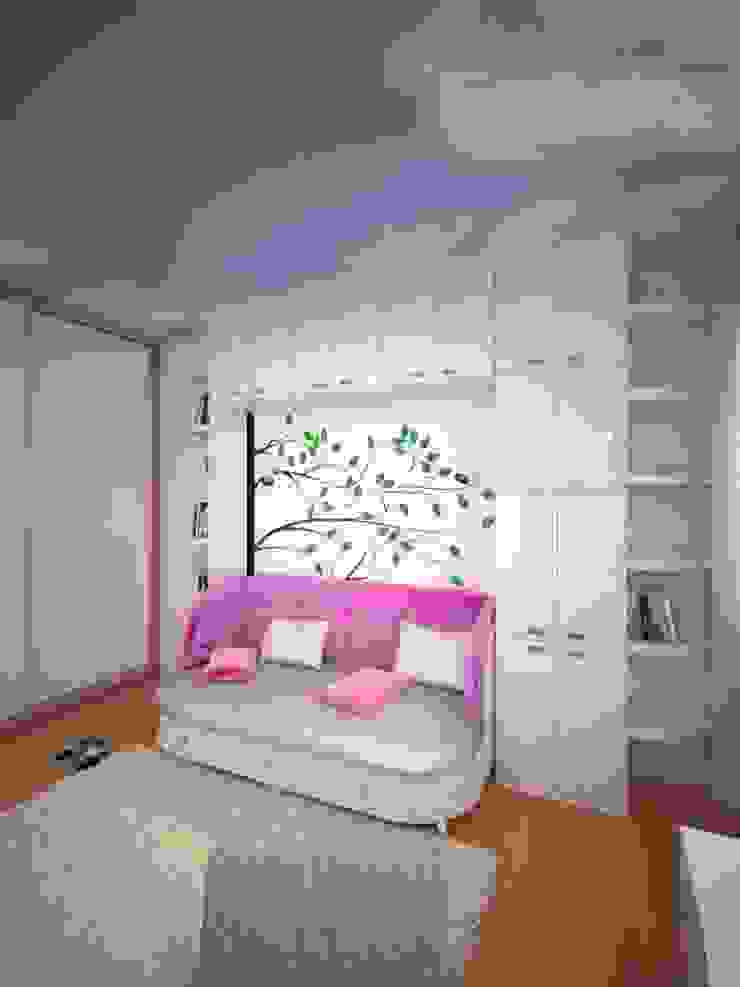 Дизайн студия Александра Скирды ВЕРСАЛЬПРОЕКТ Habitaciones para niños de estilo minimalista